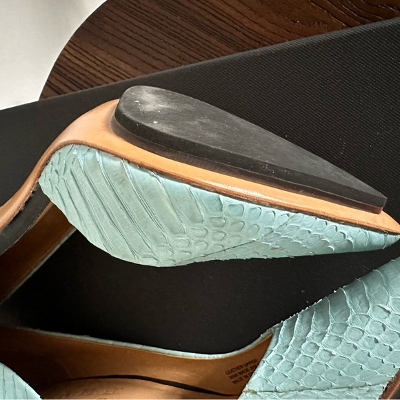 L.A.M.B. Python Leather Heels - Picture 11 of 12